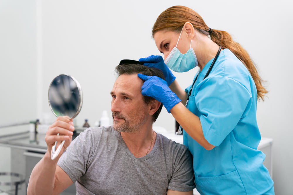 Los trasplantes capilares contribuyen a aumentar la belleza de los hombres