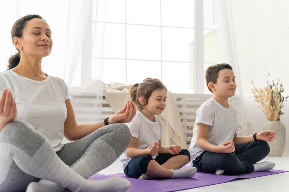 Estos son los beneficios del yoga infantil